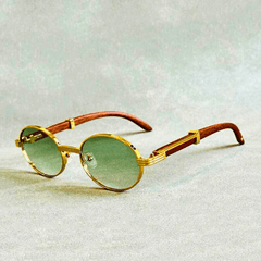Ava Eco-Friendly Sunglasses | Wood and Metal Frame, UV400 Protection