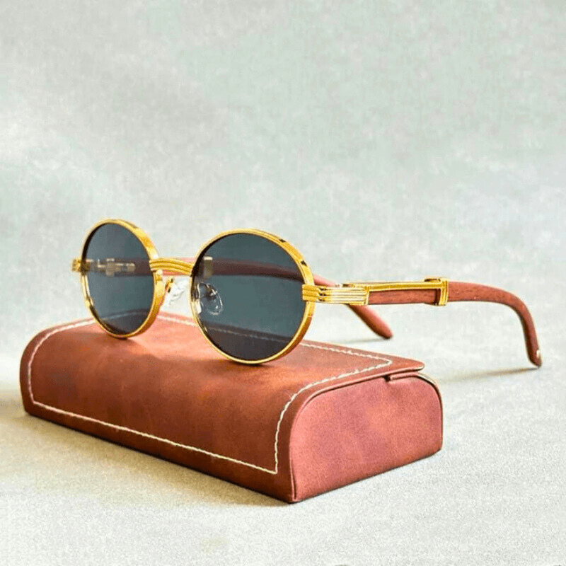 Ava Eco-Friendly Sunglasses | Wood and Metal Frame, UV400 Protection