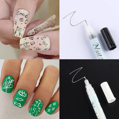 NailMuse™ 12-Piece Professional Nail Art Pen Set
