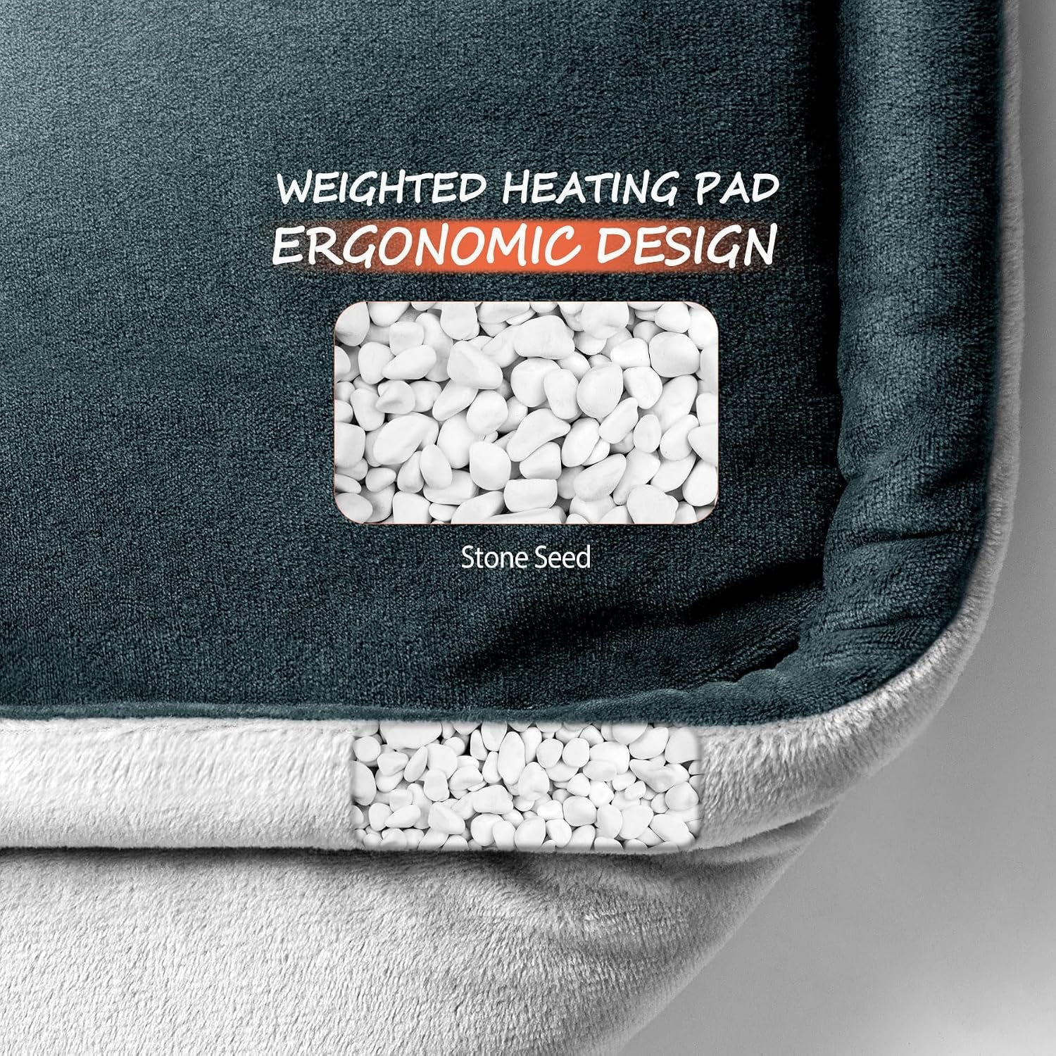 Heating Pad for Neck Shoulder, 3X Deeper Pain Relief, Women Men Gifts