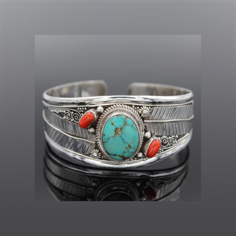 Turquoise Open Bracelet Trendsi