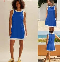 ChillFit™ ColorBlock Set Sleeveless Top + Shorts Matching Outfit