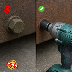 WrenchForce™ 520N·m Cordless Impact Tool with Tungsten Steel Shaft