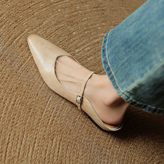 Bella Women's Mules | Genuine Leather, Comfortable Design