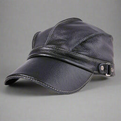 "Barrington" Genuine Leather Hat