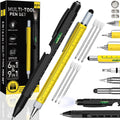 Gifts for Men, Stocking Stuffers for Men Adults, Multitool Pen Set 2Pcs Multi-Tool Pens Cool EDC Gadgets, Christmas Birthday Presents White Elephant Gifts for Adults Dad Grandpa Husband Him Guys Women
