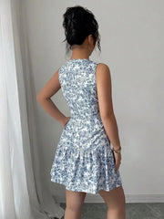 Biarritz Floral Mini Dress