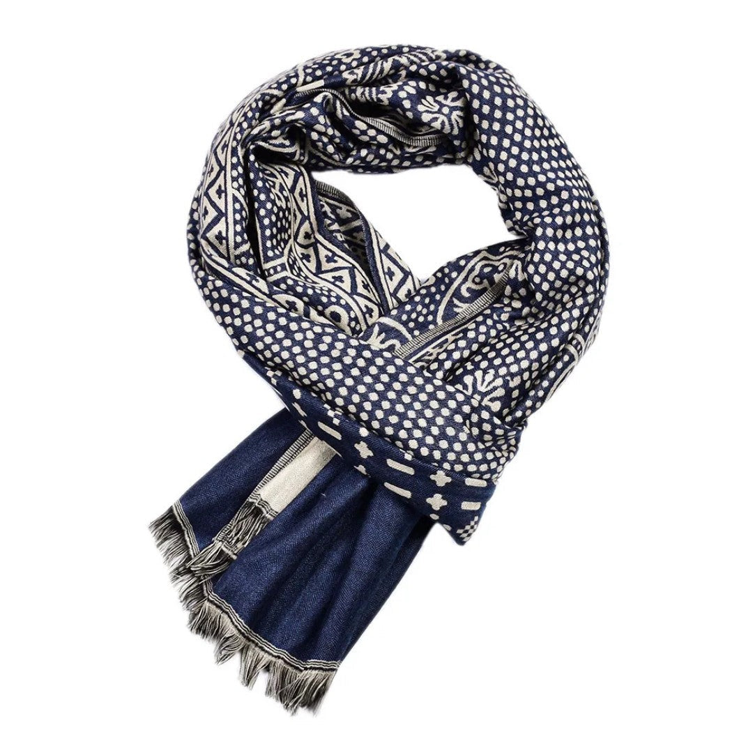 Bordeaux Soft Cotton Scarf