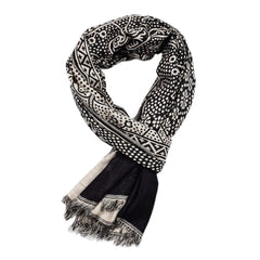 Bordeaux Soft Cotton Scarf