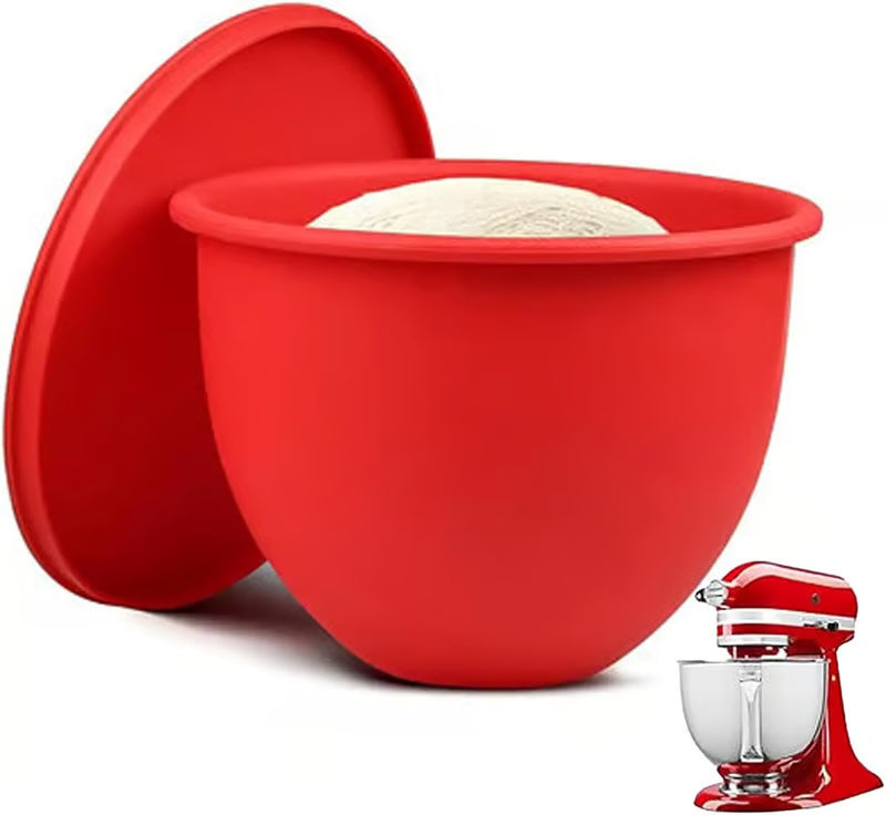 BPA-Free Silicone Stand Mixer Liner | Non-Stick Splash Guard With Lid
