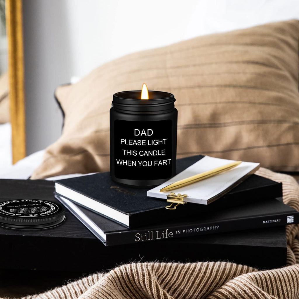 Gift for Dad, Fathers Day Birthday Christmas Dad Candle Gifts