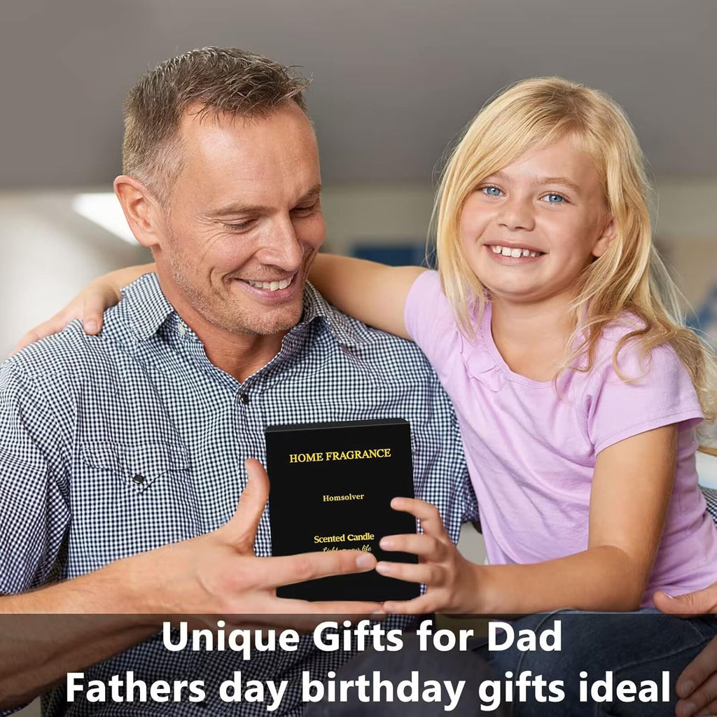 Gift for Dad, Fathers Day Birthday Christmas Dad Candle Gifts