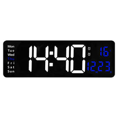 ClearTime™ LED Wall Clock - keep track of time with a modern, easy-to-read LED display!