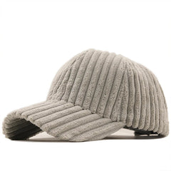 Caro's Cap | Premium Ribbed Corduroy, Customizable Fit