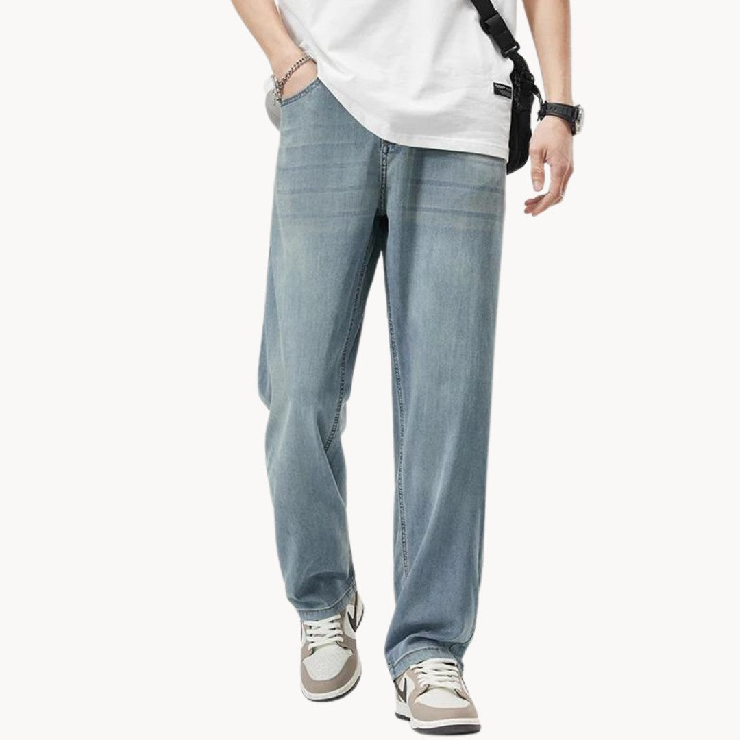Chanoire Denim Straight Leg Pants