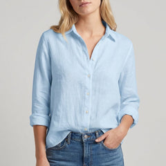 Chantilly Relaxed Button Blouse
