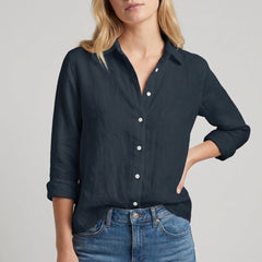 Chantilly Relaxed Button Blouse