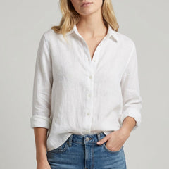 Chantilly Relaxed Button Blouse