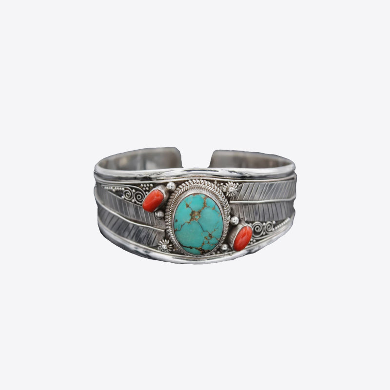 Turquoise Open Bracelet Trendsi