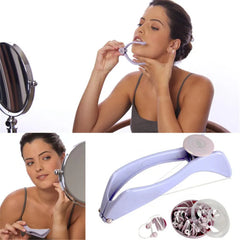 Effortless Facial Grooming with the Manual Face Tweezers Hair Removal Tool 2pcs