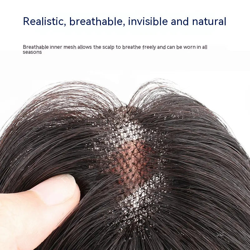 Small Breathable One-Piece Replacement Wig