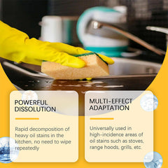 Deep-Clean Grease Remover Spray | 120 ml Non-Toxic Kitchen Cleaner