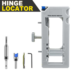 Door Hinge Routing Jig | Adjustable Mortise Guide For 3-5 Inch Hinges