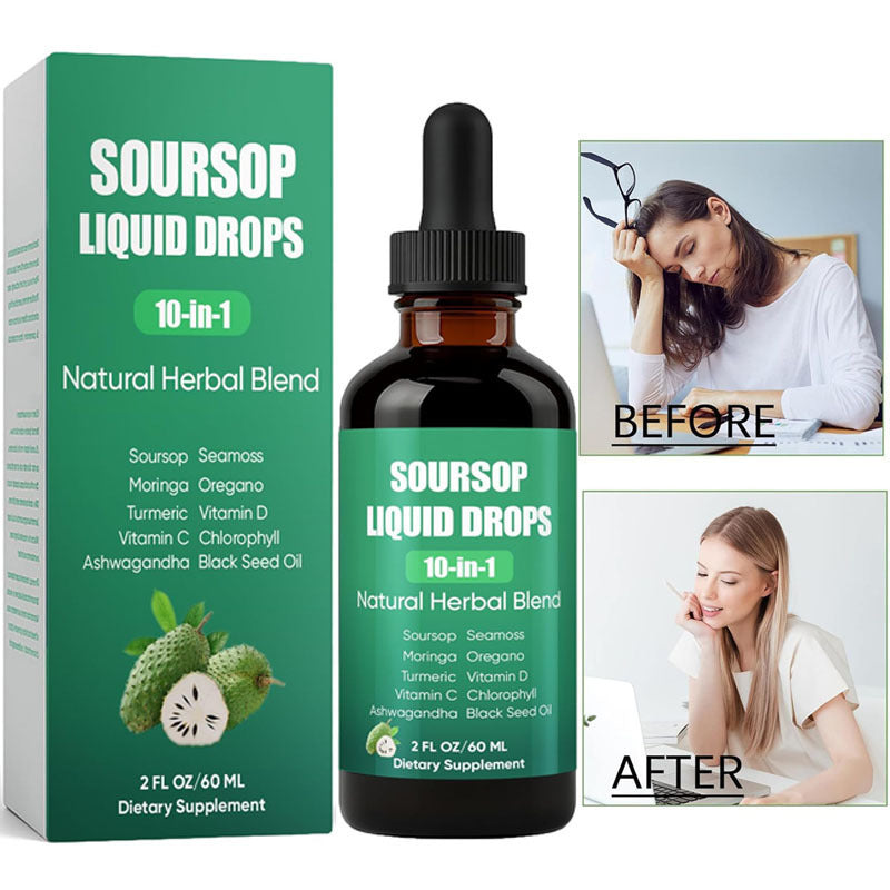 Soursop™ VitalElixir - 10-in-1 Herbal Extract Wellness Drops