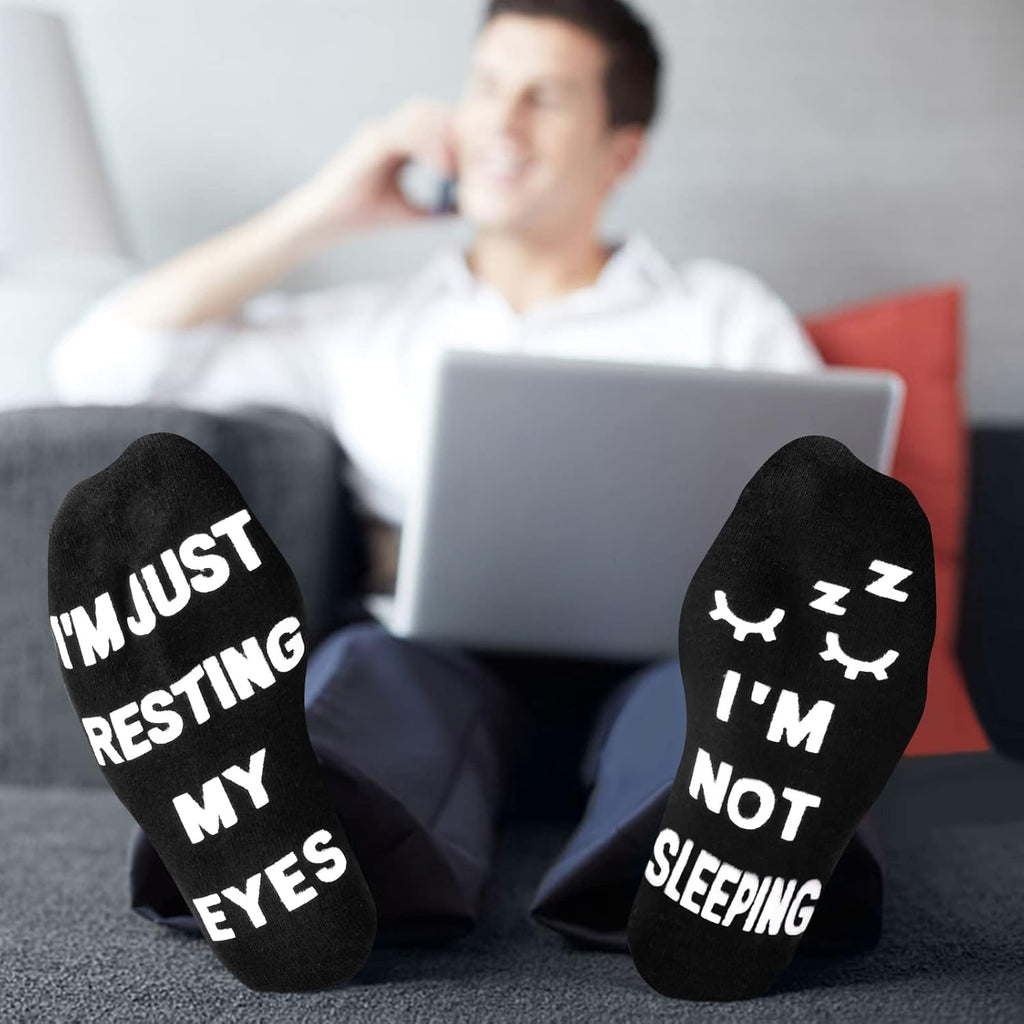 Birthday Gifts for Men Dad Funny Socks Stocking Stuffers for Men Him