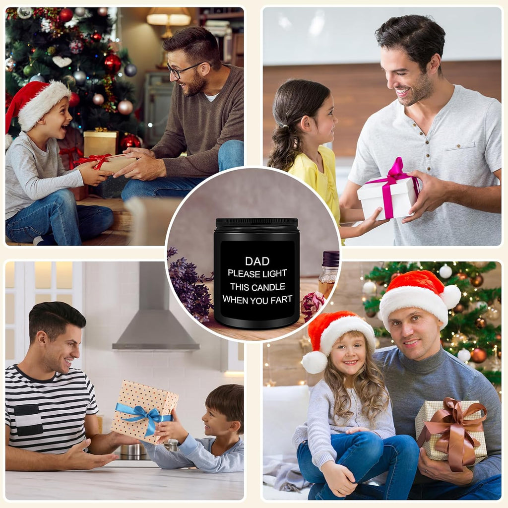 Gift for Dad, Fathers Day Birthday Christmas Dad Candle Gifts