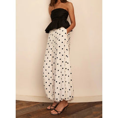 Elara Dot Print Trousers