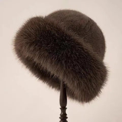 Elena Women's Fur Hat | Plush Vintage-Inspired Design for Winter