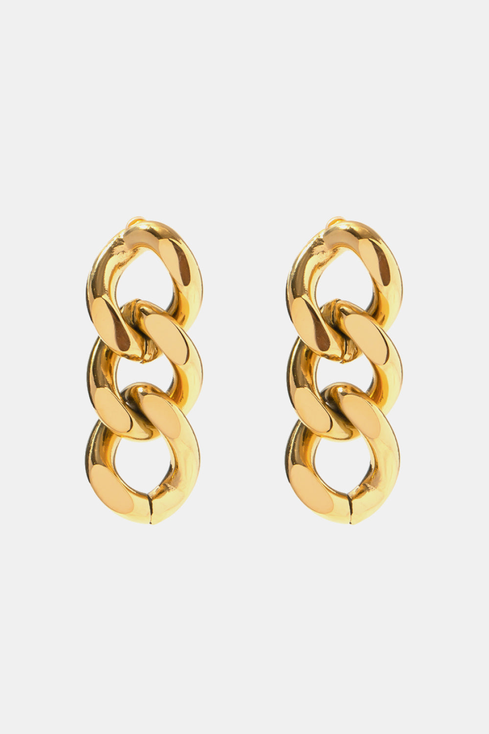 Stainless Steel Chain Earrings Trendsi