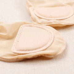 FlexStep Cushioned No-Show Socks | Breathable Ice Silk, 4-Pair Set