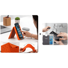 FoldEase Bendable Device Stand | Ultra-Slim Silicone Grip Phone Holder