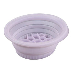 FreshChill Foldable Silicone Facial Basin | 30° Angled Ice-Care Design
