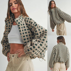 Gijon Check Fleece Jacket