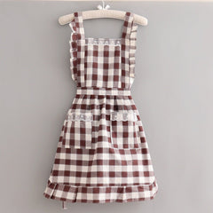 Hartwell Plaid Apron