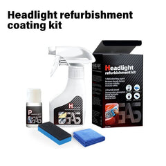 Headlight Restoration  — One Spray Renewal, Instantly Restoring Driving Confidence and Safety Shield