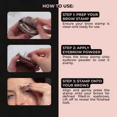 Quickbrow 3 Seconds Eyebrow Stamp Kit