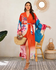 Siena Flowy Kimono Cover Up