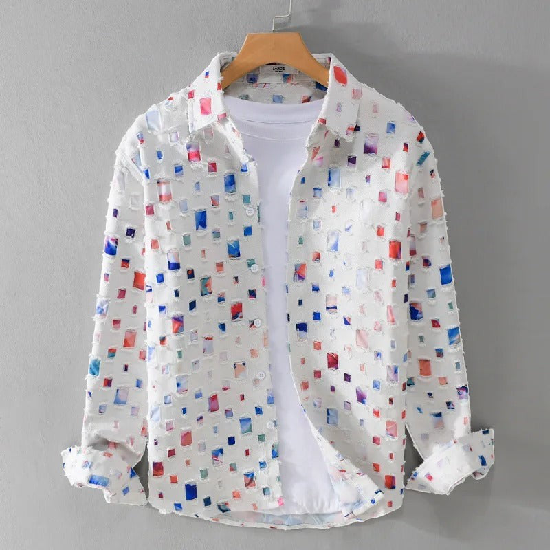 Siena Frayed Denim Shirt