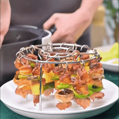 🥩Air Fryer Barbecue Grill Vertical Barbecue Kebab🍤