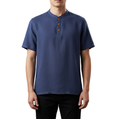 Kyoto Breeze Linen Shirt