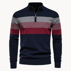 Lazio Knit Quarter Zip Sweater