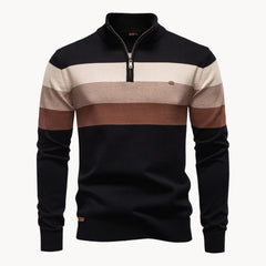 Lazio Knit Quarter Zip Sweater