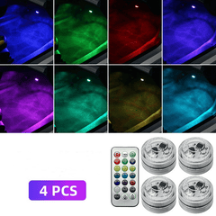 Lucent Drive 13-Color Car Interior LED Lights | Remote-Controlled Wireless Accent Kit