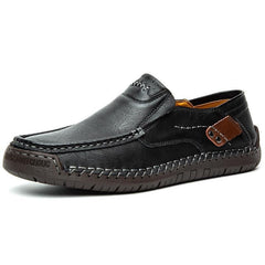 Marlo Leather Slip-On Shoes | Padded Insole, Easy Everyday Wear