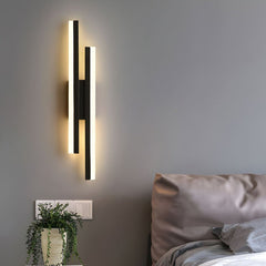Modern LED Wall Sconce Light Fixture – Acrylic and Metal Design for Ambient Illumination