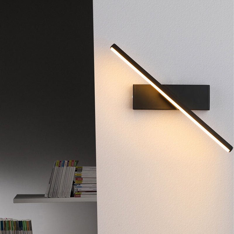 Modern Rotatable Wall Light Fixture – Sleek Aluminum Design for Home and Office